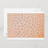 Herz Postkarte (Vorne/Hinten)