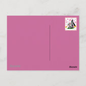 Herz Postkarte (Rückseite)