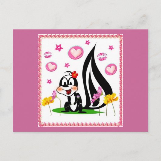 Herz Postkarte (Vorderseite)