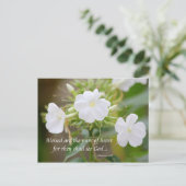 Herz Postkarte (Stehend Vorderseite)