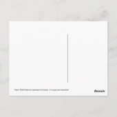 Herz - Postkarte (Rückseite)