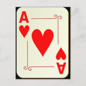 Herz Postkarte (Vorderseite)