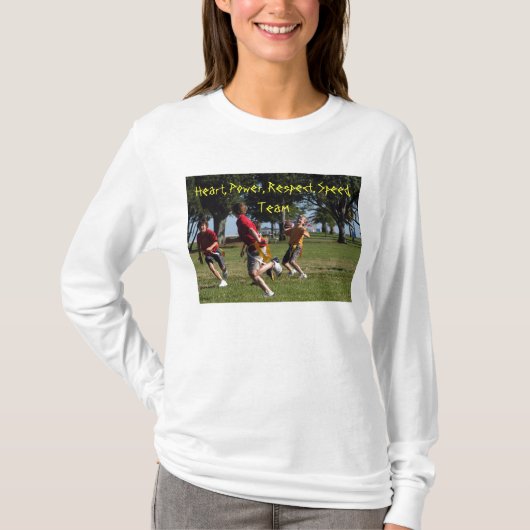 Herz, Power, Respekt, Spee… T-Shirt (Vorderseite)