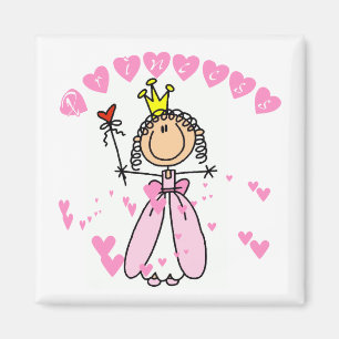 Herz Princess Magnet