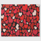 Herz Print Geschenkpapier (Flach)