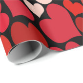 Herz Print Geschenkpapier (Rolleneckpunkt)