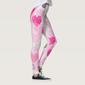 Herz Print Leggings