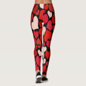 Herz Print Leggings (Rückseite)