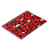 Herz Print Notizblock (Linke Seite)