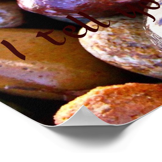 Herz Print Poster (Ecke)