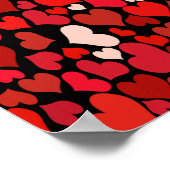 Herz Print Poster (Ecke)