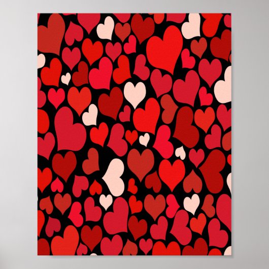 Herz Print Poster (Vorne)