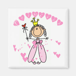 Herz-Prinzessin Magnet