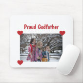 Herz-Proud-Vater-Liebe Personalisieren Foto machen Mousepad (Mit Mouse)