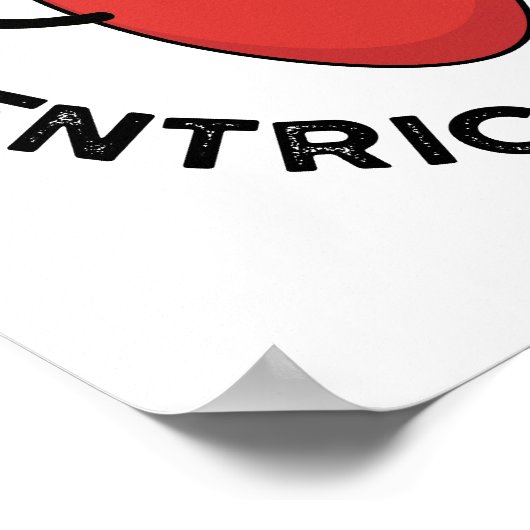 Herz Puns Ventricle Mein Extravaganter Funny Anato Poster (Ecke)