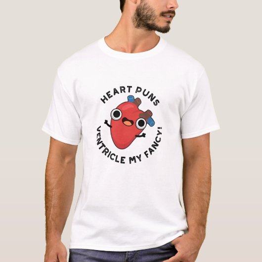 Herz Puns Ventricle Mein Extravaganter Funny Anato T-Shirt (Vorderseite)