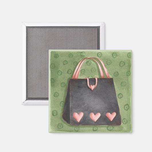 Herz Purse Magnet (Vorderseite/Rückseite)