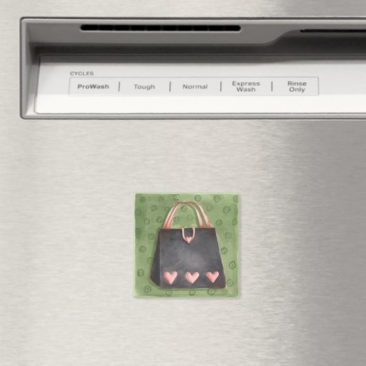 Herz Purse Magnet (In Situ (Geschirrspüler))