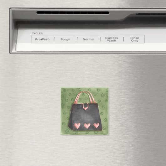 Herz Purse Magnet (In Situ (Geschirrspüler))
