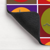 Herz-QRS Pop-Kunst Mousepad (Ecke)