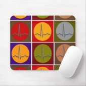 Herz-QRS Pop-Kunst Mousepad (Mit Mouse)