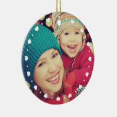 Herz-Rahmen-kundenspezifisches Keramikornament (Rechts)