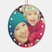 Herz-Rahmen-kundenspezifisches Keramikornament (Links)