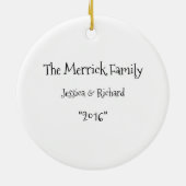 Herz-Rahmen-kundenspezifisches Keramikornament (Hinten)