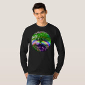 Herz, Regenbogen und Baum des Leben-T-Shirts T-Shirt (Vorne ganz)