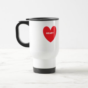 Herz Reisebecher