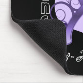 Herz Ribbon - Hodgkins Lymphom Bewusstsein Mousepad (Ecke)