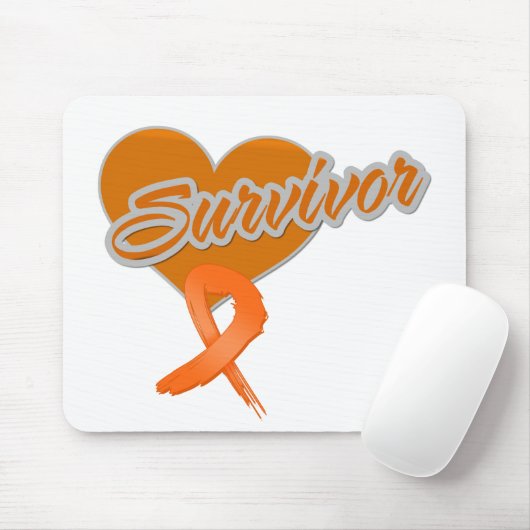 Herz Ribbon - Nierenkrebsüberlebung Mousepad (Mit Mouse)