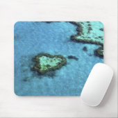 Herz-Riff - Australien Mousepad (Mit Mouse)