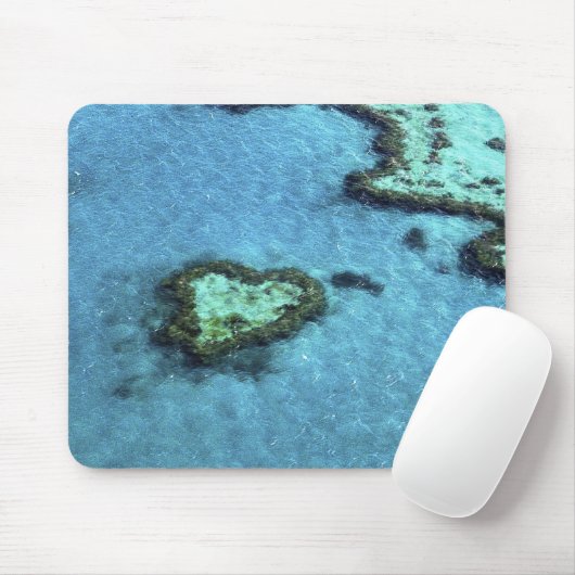 Herz-Riff - Australien Mousepad (Mit Mouse)