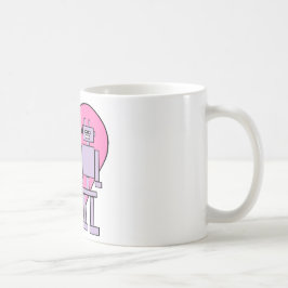 Herz-Roboter Kaffeetasse