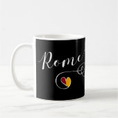 Herz Rom Tasse, Italien, Italien Kaffeetasse (Links)
