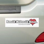 Herz Ronald McDonald Autoaufkleber (Auf Auto)