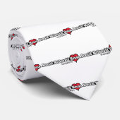 Herz Ronald McDonald Krawatte (Gerollt)