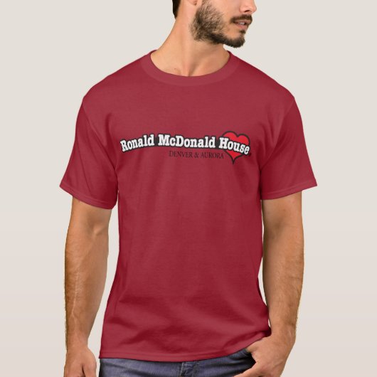 Herz Ronald McDonald T-Shirt (Vorderseite)