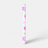 Herz-rosa-Muster Samsung Galaxy Hülle (Linke Seite)