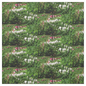 Herz-Rosa-Weiß-Fotografie Stoff (Muster)