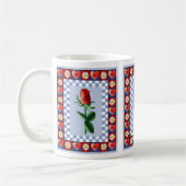 Herz-Rosen-Tasse Kaffeetasse (Links)