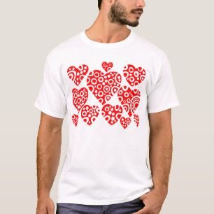 Herz - rot T-Shirt