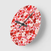 Herz Runde Wanduhr (Winkel)