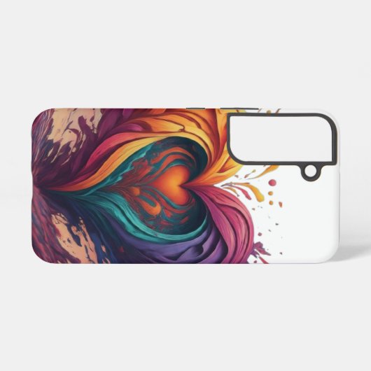 Herz Samsung Galaxy Hülle (Rückseite (Horizontal))