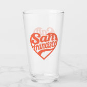 Herz San Francisco Glas (Rückseite)