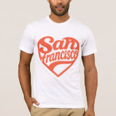 Herz San Francisco T-Shirt (Vorderseite)