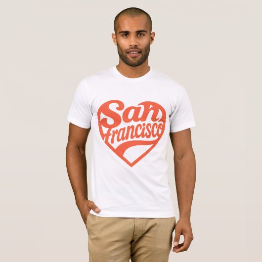 Herz San Francisco T-Shirt (Vorne ganz)