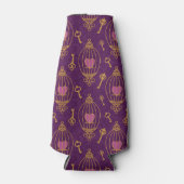 Herz-Schlüssel-Muster Flaschenkühler (Vorderseite)