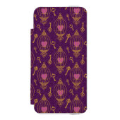 Herz-Schlüssel-Muster Incipio iPhone Geldbeutel-Hülle (Folio Vorderseite)